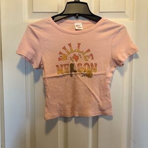 Girls Willie Nelson tee